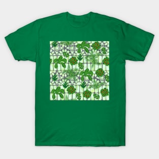 Victorian Greenhouse in Gouache T-Shirt